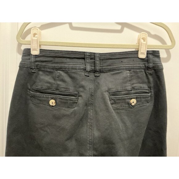 French Dressing Jeans Size 10 Olivia Wide Leg Black Half Seam - Picture 5 of 9